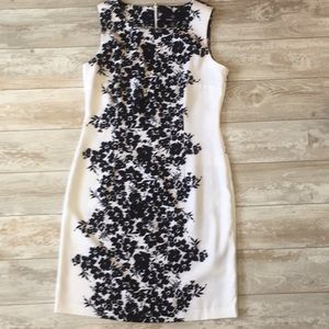 Black and white dress